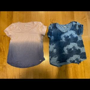 Lot of two Hollister tees. Size small.
